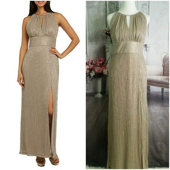 RM Richards Dresses & Skirts - RM Richards Women's Metallic Formal Dress Size 14